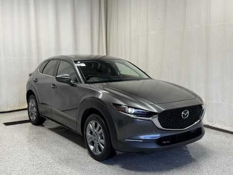 2024 Mazda CX-30 GS AWD in Gray for sale at Park Mazda in Sherwood Park, AB