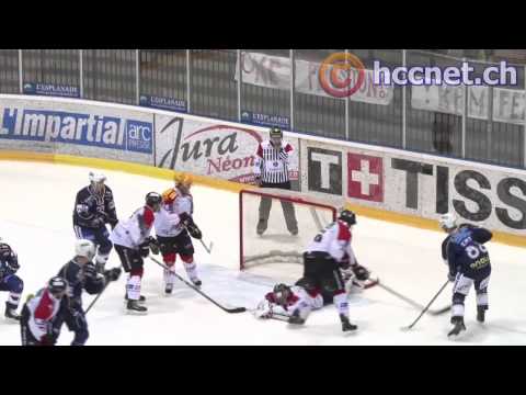 HC La Chaux de Fonds - EHC Viège (8 - 4) du 17 09 2013