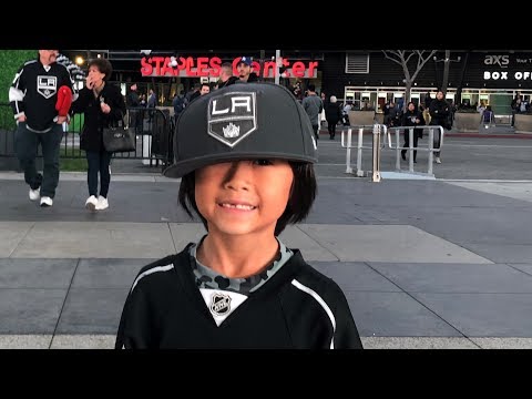 Celebrating Anthony’s 9th Birthday at Staples Center | Kings vs Oilers (02-24-2018)