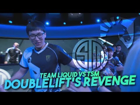 DOUBLELIFT'S REVENGE! - Team Liquid vs Team SoloMid Highlights - First Match of 2018 NA LCS!