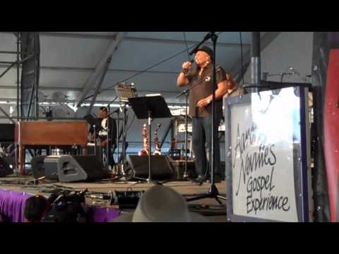Aaron Neville Gospel Jazzfest New Orleans 5-7-11