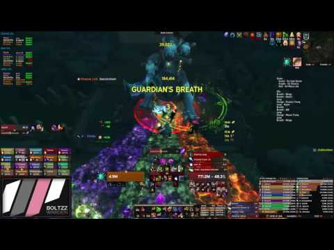 War Den vs Mythic Guarm Guardian Druid POV
