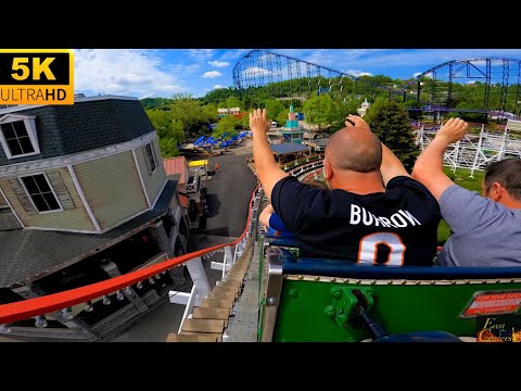 Back row point of view footage of Thunderbolt
