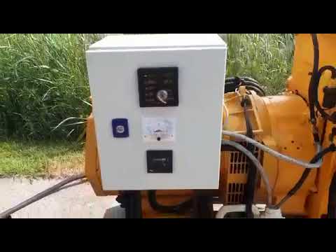 Hatz 3M41 Stamford 25 kVA generatorset stocknr 5364