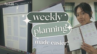 How to Use a Fillable Weekly Planner to Simplify Your Schedule | Free Printable Included!