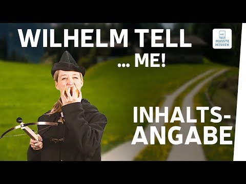 Wilhelm Tell I Zusammenfassung I Inhaltsangabe Deutsch