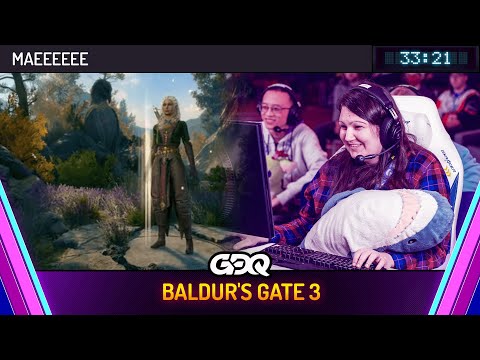 Baldur's Gate 3 by maeeeeee in 33:21 - Awesome Games Done Quick 2024
