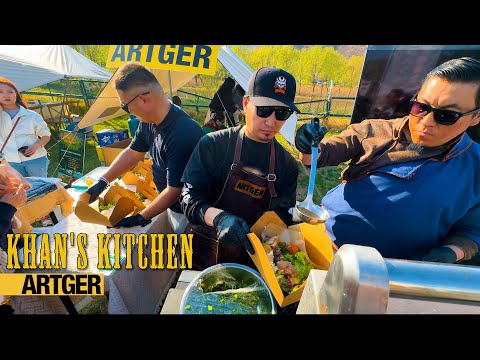 Chef KHAN's Special Recipe at the Urban Naadam in Inner Mongolia! | Khan's Kitchen on Tour