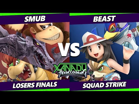 Homecoming 500 Losers Finals - smub Vs. Beast - Squad Strike - SSBU