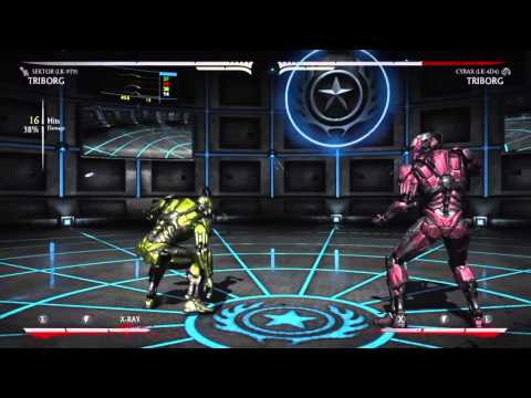MKX Triborg All Variation Combos