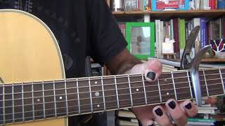 Behind With The Rent (Mark Knopfler) Traditional Version Tutorial