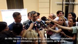 preview picture of video 'Florencio Randazo anunció la posibilidad de la vuelta del tren de pasajeros a Mendoza (23/10/2014)'