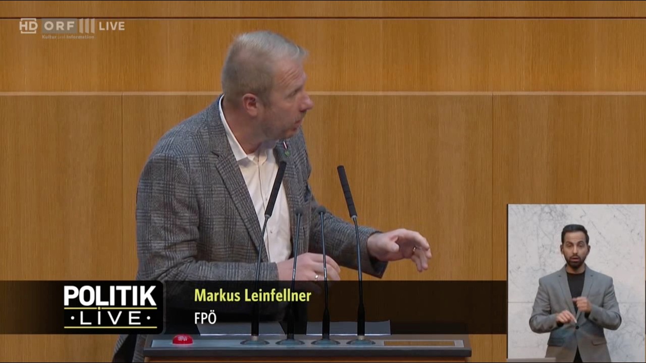 Markus Leinfellner - Doppelbudget 2027 und 2028 (Erste Lesung) - 11.6.2026