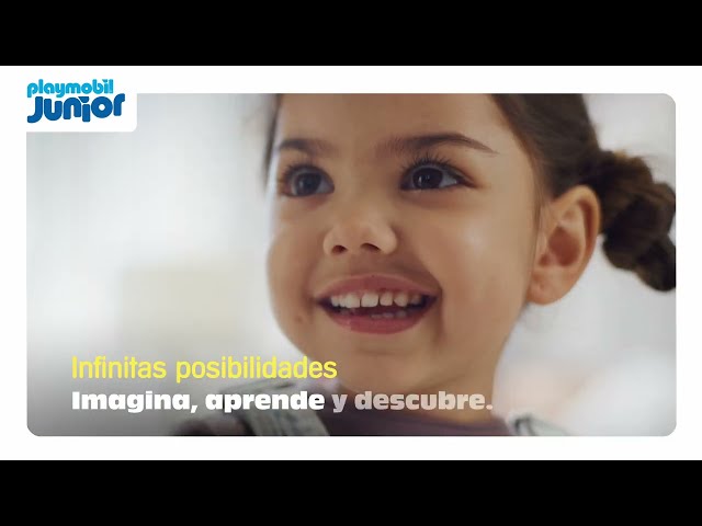 Vídeo relacionado con PLAYMOBIL Junior 71702 Camión de Donut, con función de apilamiento y clasificación, Juguete sostenible Hecho de plásticos a Base de Plantas, Juguetes para niños a Partir de 1 año