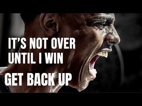 I MUST GET BACK UP AND RECLAIM MY LIFE:  MOTIVATIONAL SPEECH