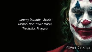 JIMMY DURANTE - SMILE (JOKER 2019 TRAILER MUSIC) TRADUCTION FRANÇAIS