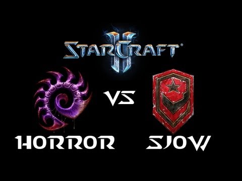 StarCraft 2 - horror [Z] vs SjoW [T] (Commentary)