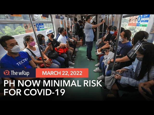 All regions in the Philippines now minimal risk for COVID-19 – DOH