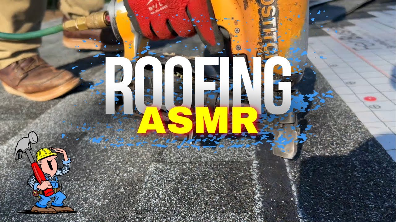 ASMR: Roofing & Nailing Shingles