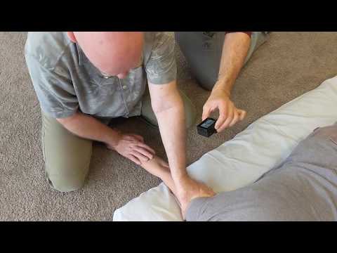 Shiatsu - Arm from prone position another way