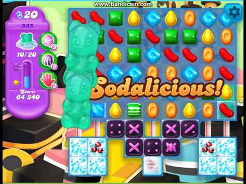 Candy Crush Soda Saga Level 985