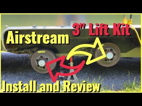 How to Install Dexter 3" Lift Kit for Airstreams - Why Not RV: Ep 122