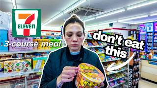 7-Eleven Korea Is Wild — Trying a 3-Course Meal for the First Time!