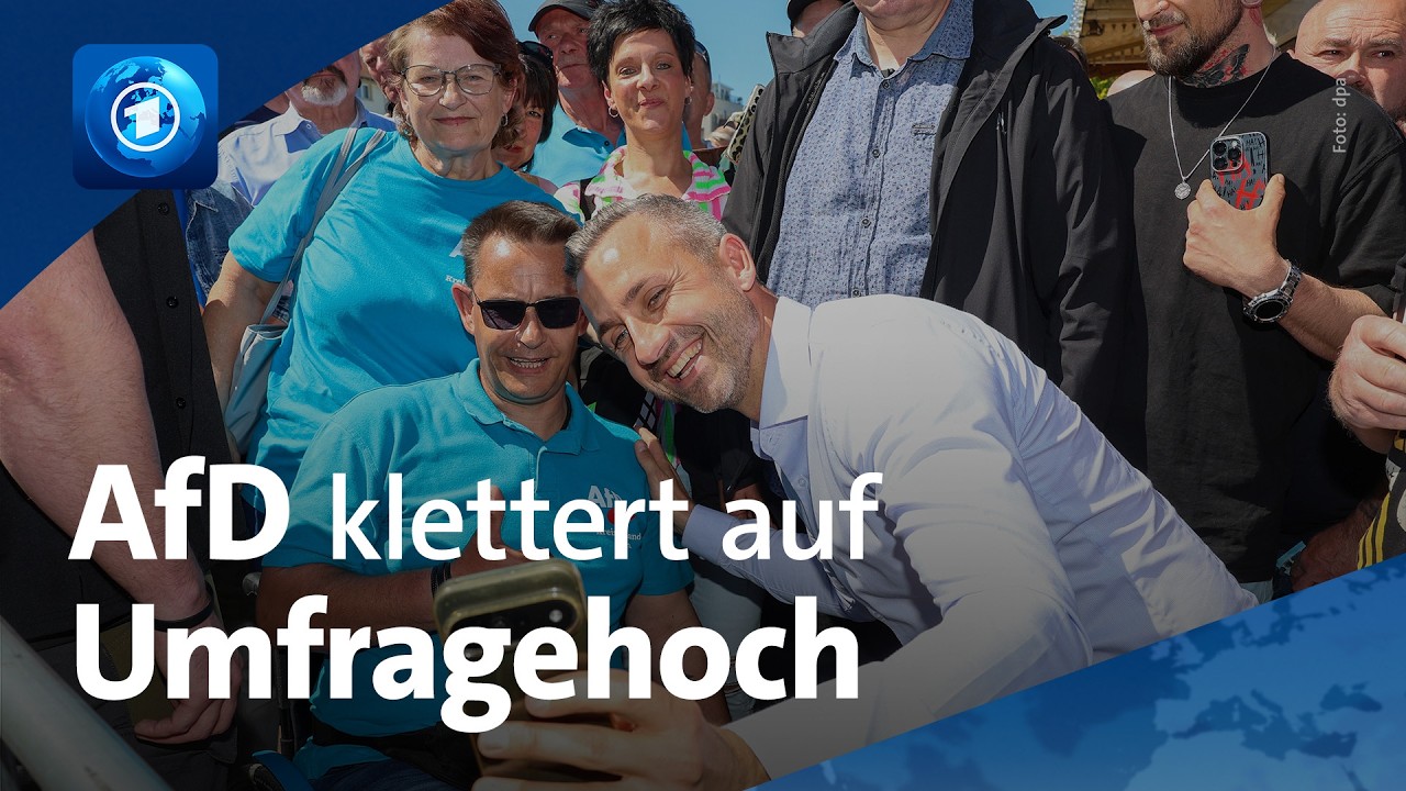 DeutschlandTrend: AfD klettert auf Umfragehoch