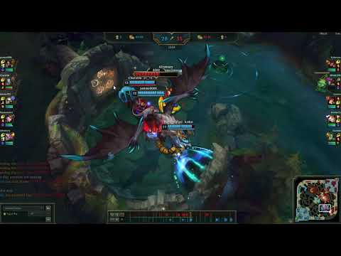 League of Legends URF LUX PENTA KILL