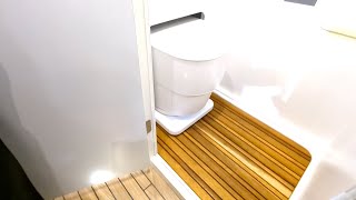 Der jährliche Besuch bei Vision Camper! | Kasten mit automatisiertem Toilettenauszug und &quot;Rolltor&quot;!