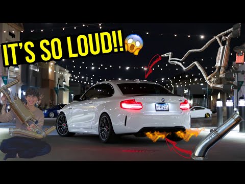 VRSF DP + Valvetronic Full Exhaust For My M2 | Install