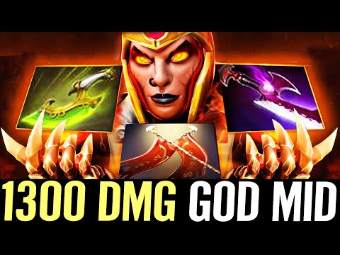 🔥 1300 DMG per HIT Legion Commander MID — Swift Blink + Silver Edge 160% Crit 1DUEL 1KILL Dota 2 Pro