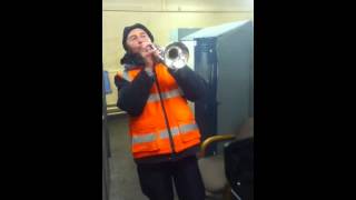 Bobby Bennett Trumpet Solo Xmas 2013 Spanish Eyes
