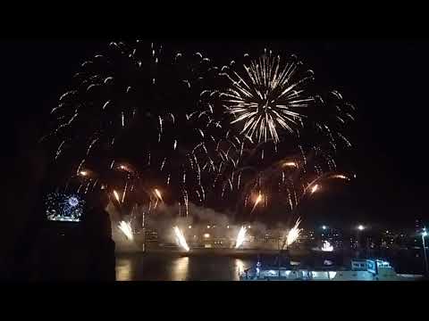Szczecin pyromagic 2018 pokaz 2