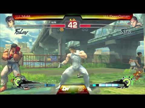 [AE] LLL Momi (Fei long) vs LLL DoomDomainn (Ryu) - Winners Bracket @ DN7