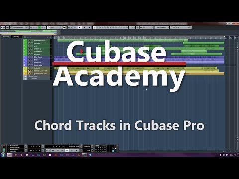 Chord Tracks in Cubase 8.5 - How to use across multiple tracks