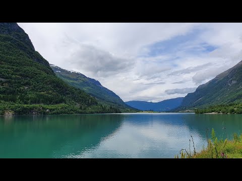 360° reframe - Stalheim drive 01 - From Stryn to the Bakkane viewpoint (Skjørbakkane utsiktspunkt)