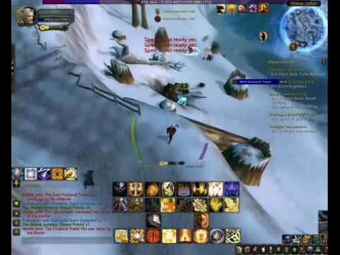 WOW ZONE - paladin vs warlock - BOOM!