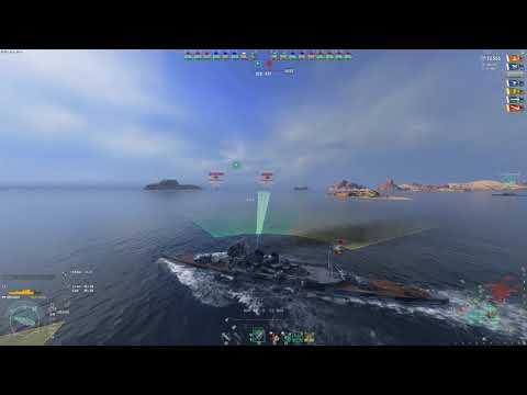 World of Warships / Atago, 124K Dmg, 1870 BaseXp, T10 Match / 11.12.2018