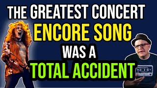 The Most EPIC Concert Encore ROCK Song EVER Was a TOTAL Accident! | Professor of Rock