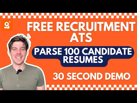 Mass Resume Parser - 30 Second Demo