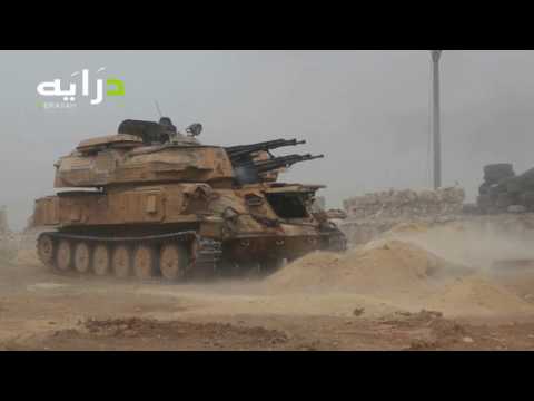 مقطع مرئي يرصد تفاصيل بعض مجريات معركة ملحمة حلب الكبرى