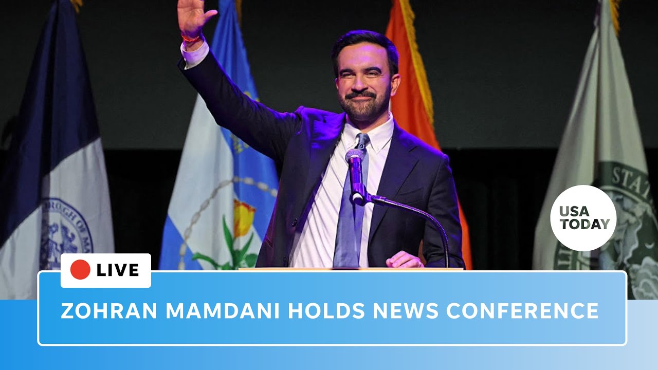 Watch live: New York City Mayor-elect Zohran Mamdani holds news conference