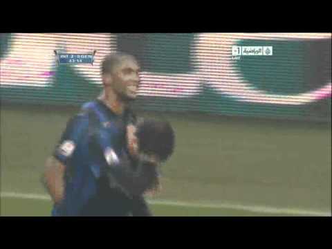 Coppa Italia 2010-2011: Inter 3-2 Genoa Eto'o's Second Goal (2-0)