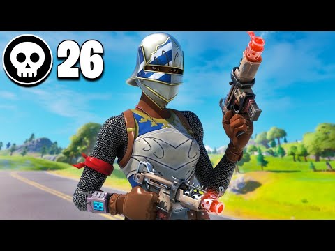 INSANE 26 Kill Solo Squad Win!! | Chapter 2 Fortnite