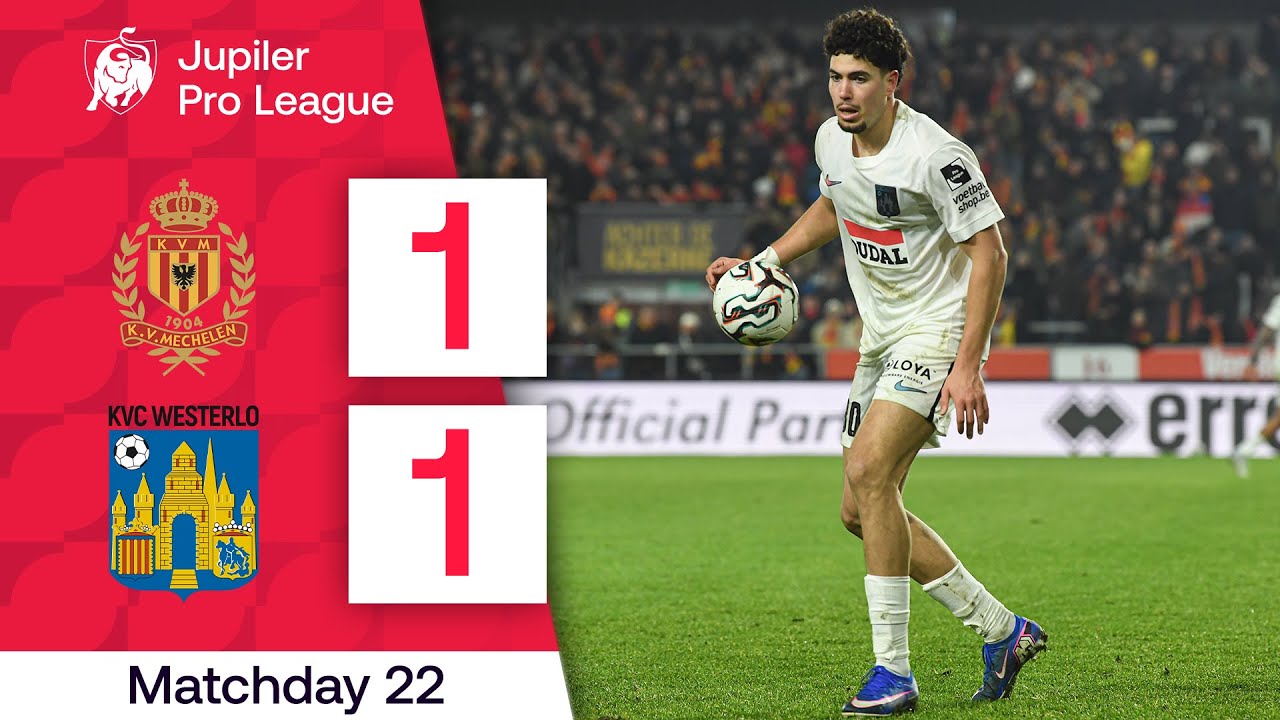 KV Mechelen vs KVC Westerlo Highlights