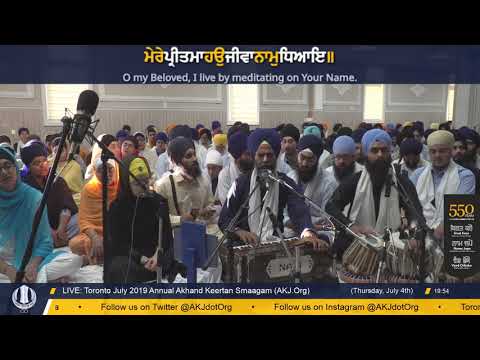 091 Toronto July 2019 Thursday Evening - Bhai Jaswant Singh Jee Toronto