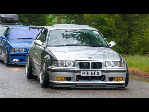 Modified BMW's Arriving on a Carshow | Bimmerfest 2025