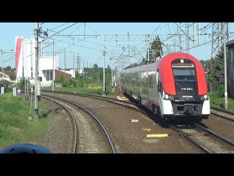 9.5.2018: POZNAŃ-WSCHÓD - WĄGROWIEC cz. I. JAZDA W KABINIE MASZYNISTY
