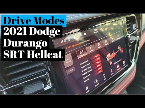 Drive Modes of the 2021 Dodge Durango SRT Hellcat